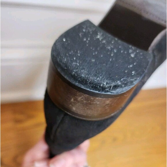 Mint La Candienne Waterproof Sharon Suede Booties Ankle Boots Espresso Brown 7 - Picture 9 of 14